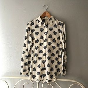 Equipment Je T'aime Silk Shirt